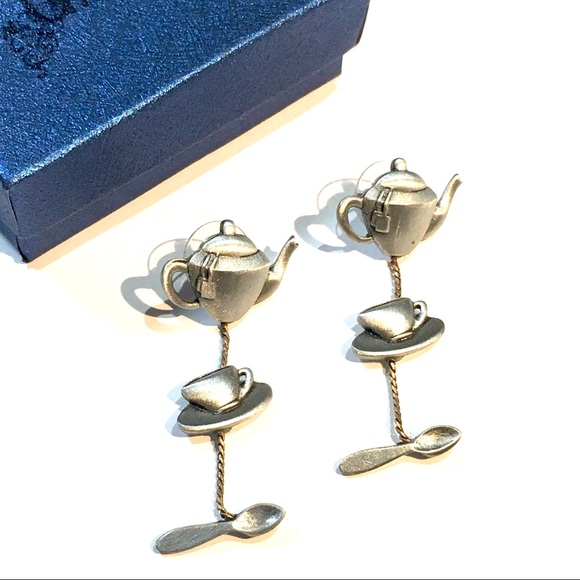 Best Gift Earrings Jewelry for tea coffee … - Picture 3 of 3